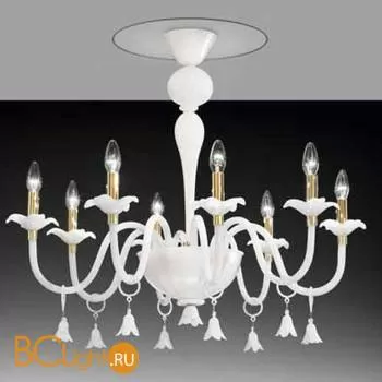 Потолочная люстра Vetri Lamp 894/8PL Bianco