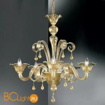 Люстра Vetri Lamp 907/5 Oro 24Kt