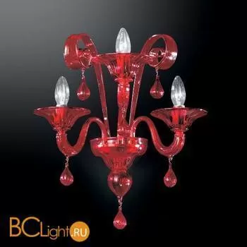 Бра Vetri Lamp 911/A3 Rosso
