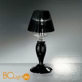 Настольная лампа Vetri Lamp 928/L Nero/Cristallo/Nero