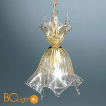 Подвесной светильник Vetri Lamp 93/S22 Cristallo/Oro