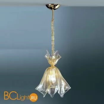 Подвесной светильник Vetri Lamp 93/S28 Cristallo/Oro