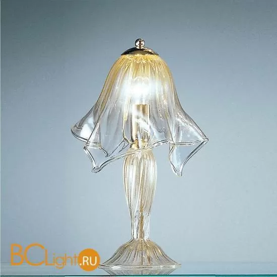 Настольная лампа Vetri Lamp 93/L22 Cristallo/Oro