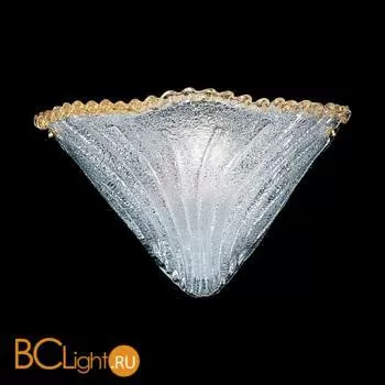 Бра Vetri Lamp 960/A Cristallo/Oro 24 Kt.