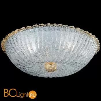 Потолочный светильник Vetri Lamp 960/60 Cristallo/Oro 24 Kt.