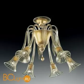 Потолочная люстра Vetri Lamp 986/6 Oro 24Kt