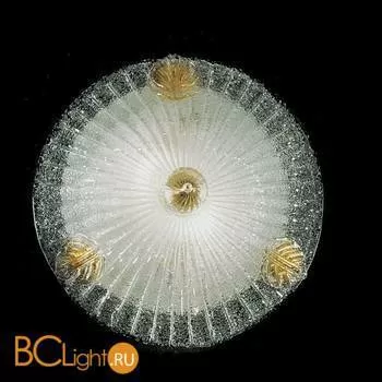 Настенно-потолочный светильник Vetri Lamp 990/35 Cristallo/Oro 24 Kt.