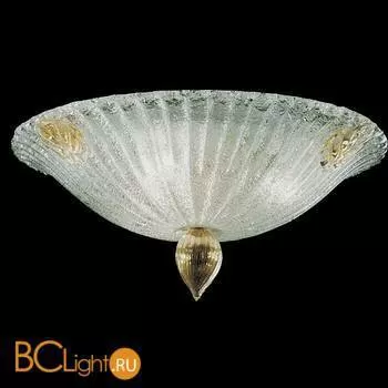 Настенно-потолочный светильник Vetri Lamp 990/45 Cristallo/Oro 24 Kt.