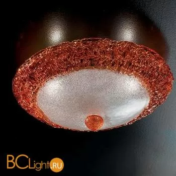 Настенно-потолочный светильник Vetri Lamp 998/38 Arancio/Cristallo