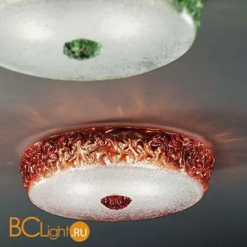 Потолочный светильник Vetri Lamp 999/40 Arancio/Cristallo