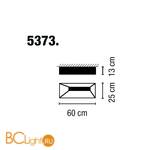 Потолочный светильник Vibia Link 5373 03 Gloss white - Схема