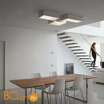 Потолочный светильник Vibia Link 5385 03 Gloss white - Фото 0