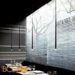 Встраиваемый подвесной светильник Vibia Slim 0925 04 /10 Black carbon fiber - Фото 0