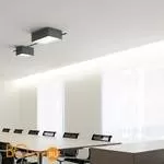 Потолочный светильник Vibia Structural 2640 21 /23 Grey D1