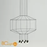 Подвесной светильник Vibia Wireflow 0401 04 /1A Black