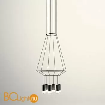 Подвесной светильник Vibia Wireflow 0408 04 /1A Black