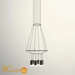 Подвесной светильник Vibia Wireflow 0408 04 /1A Black