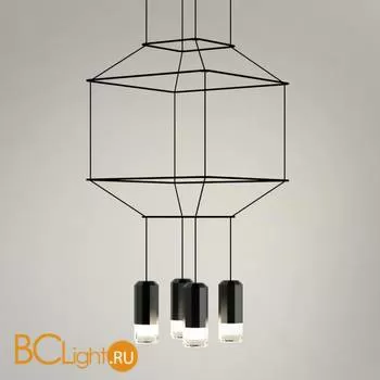 Подвесной светильник Vibia Wireflow 0411 04 /1A Black