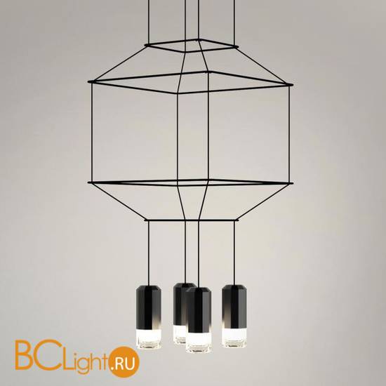 Подвесной светильник Vibia Wireflow 0312 04 /1A Black