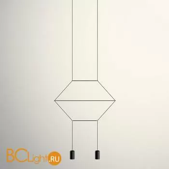 Подвесной светильник Vibia Wireflow 0320 04 /1B Black - Фото 0