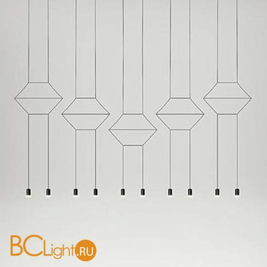Подвесной светильник Vibia Wireflow 0332 04 /1B Black