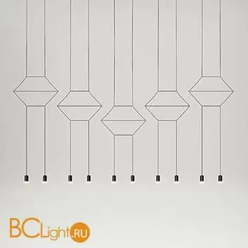 Подвесной светильник Vibia Wireflow 0332 04 /1B Black