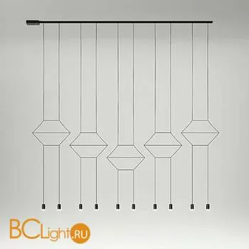 Подвесной светильник Vibia Wireflow 0332 04 /1B Black - Фото 0