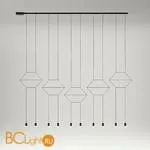 Подвесной светильник Vibia Wireflow 0332 04 /1B Black - Фото 0