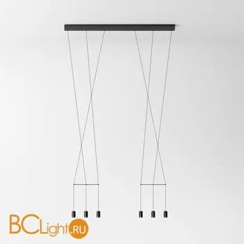 Подвесной светильник Vibia Wireflow 0338 04 /1B Black - Фото 0