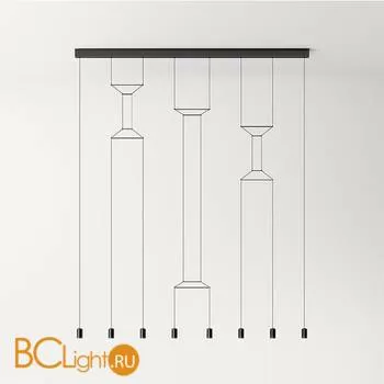 Подвесной светильник Vibia Wireflow 0340 04 /1B Black - Фото 0