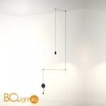 Подвесной светильник Vibia Wireflow 0348 04 /15 Black - Фото 0