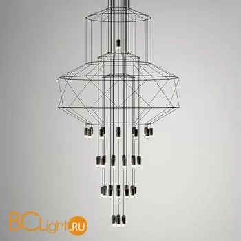 Подвесной светильник Vibia Wireflow 0374 04 /1A Black