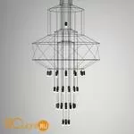 Подвесной светильник Vibia Wireflow 0374 04 /1A Black
