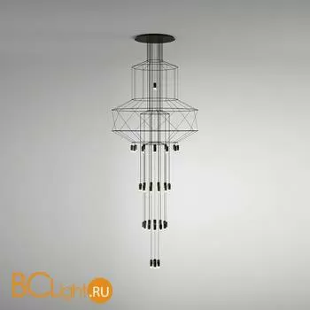 Подвесной светильник Vibia Wireflow 0375 04 /1A Black - Фото 0