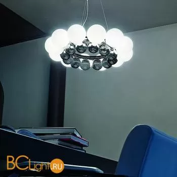 Подвесной светильник Vistosi 24pearls SP ALO BC/CM CR