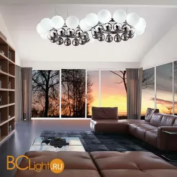 Подвесной светильник Vistosi 24pearls 24PEARLS SP K2 LED BC/CM CR - Фото 0