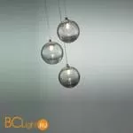 Подвесной светильник Vistosi Bolle SP 3 P ALO CR/BO NI