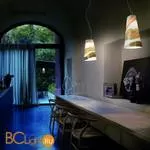 Подвесной светильник Vistosi Cleo SP D2 E27 BC/AV NI