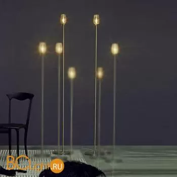 Торшер Vistosi Damasco PT 180 P ALO CR/NE NI