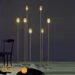 Торшер Vistosi Damasco PT 180 P ALO CR/NE NI