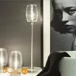 Настольная лампа Vistosi Damasco LT 30 P ALO CR/CR NI