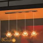 Подвесной светильник Vistosi Diamante SP 4 ALO TO NI