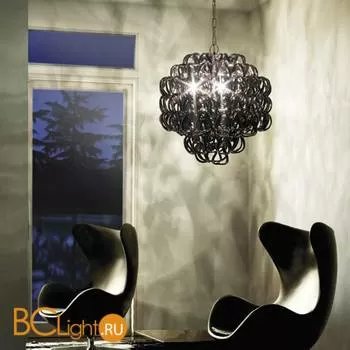 Подвесной светильник Vistosi Giogali GIOGA SP 3E NE CR E27 CE