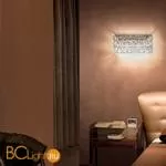 Настенный светильник Vistosi Giogali GIOGA AP 2 CRTR CR E27 CE