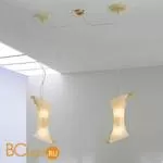 Подвесной светильник Vistosi Laguna SP D2 E14 SE/OR OR