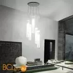 Подвесной светильник Vistosi Lio SP 5 P ALO CR/BC NI