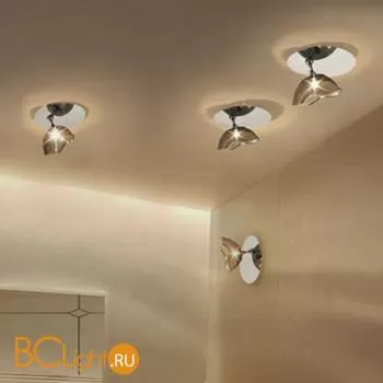 Настенно-потолочный светильник Vistosi Ninfea AP P ALO FU CR