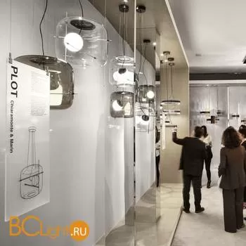 Подвесной светильник Vistosi PLOT SP FUNE NEO L32 09 CE - Фото 0