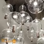 Подвесной светильник Vistosi Riflesso RIFLE SP 2 CRTR BKS L32 10 CE - Фото 2