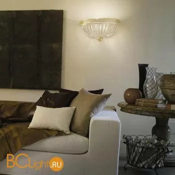 Настенный светильник Vistosi Romanza AP E27 CR/GA OR